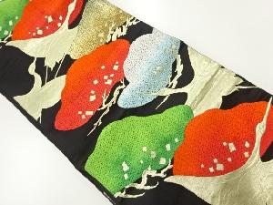 アンティーク 松模様織出し袋帯(材料)